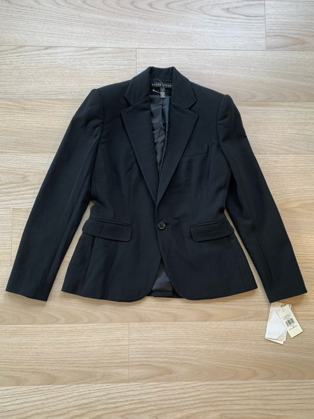 Ralph Lauren Black Label Givanna Double Face Wool Jacket NWT Size 8